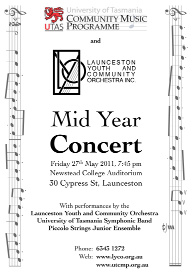 LYCO 2011-05-27 Mid Year Concert - Poster - UTCMP